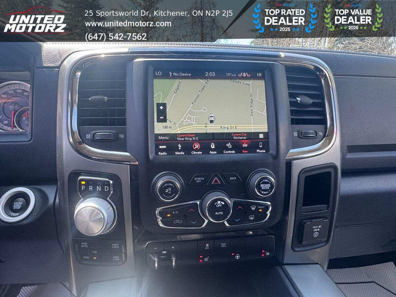 2018 RAM 1500 Sport 4x4 Eco Diesel Crew Cab 5'7" Box *Ltd Avail* Photo