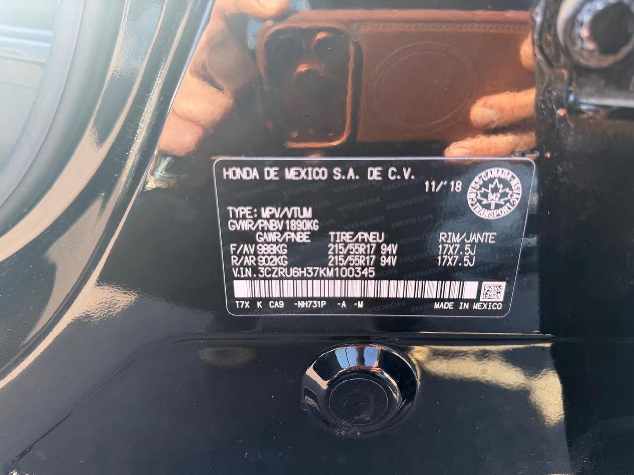 2019 Honda HR-V LX Photo