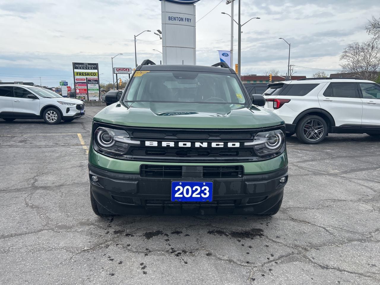 2023 Ford Bronco Sport 1.5L 4X4 SUNROOF BLACK ROOF ADAPTIVE CRUISE TECH P Photo