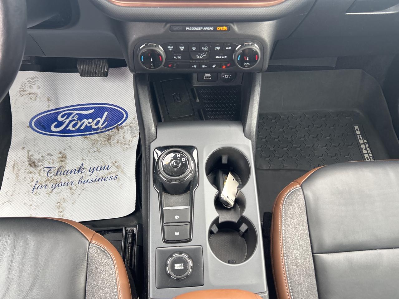 2023 Ford Bronco Sport 1.5L 4X4 SUNROOF BLACK ROOF ADAPTIVE CRUISE TECH P Photo