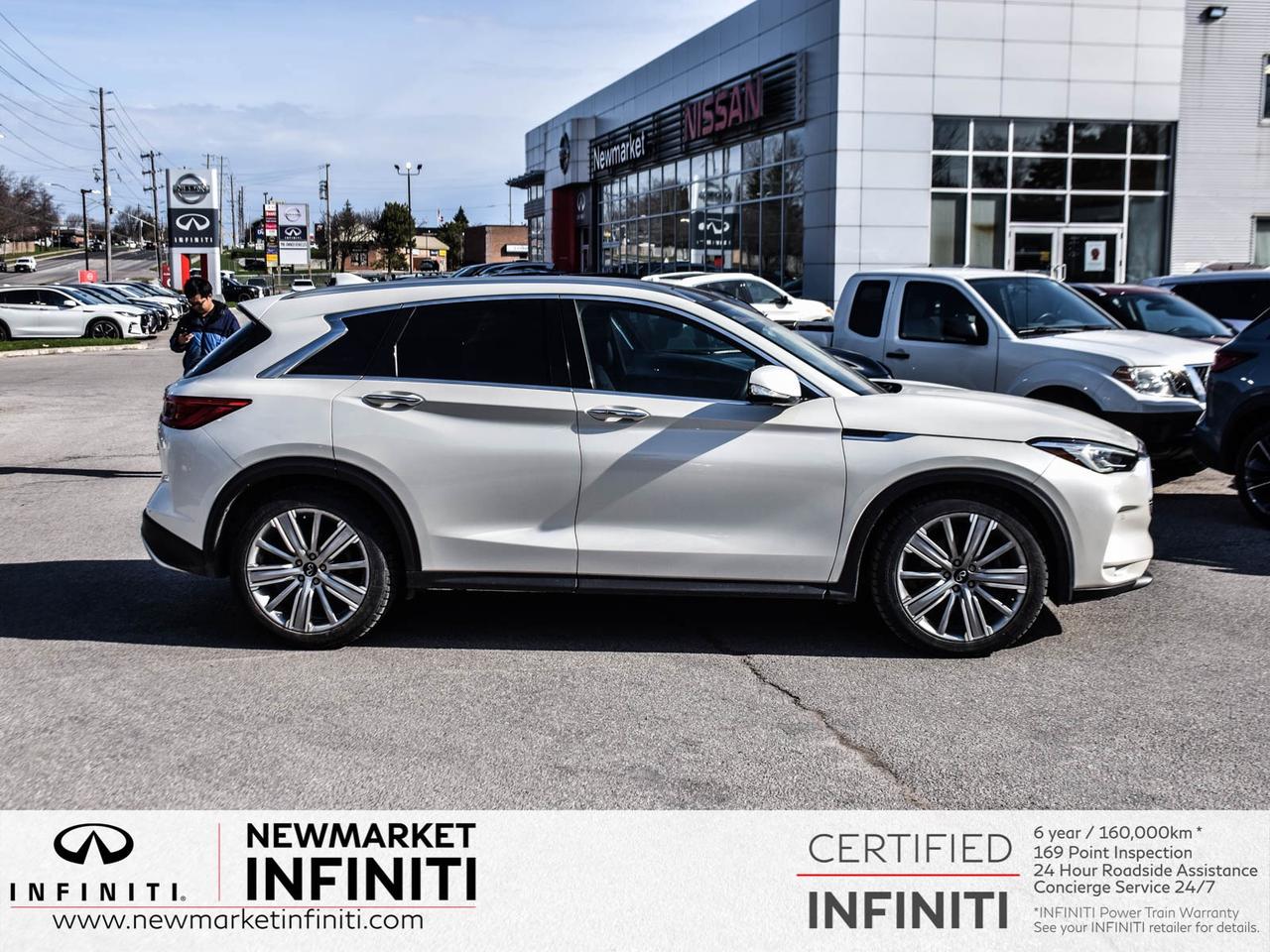 2021 Infiniti QX50 CLEAN CARFAX/LEATHER/ROOF/360CAM/NAVI Photo