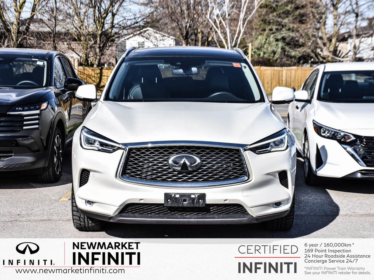 2021 Infiniti QX50 CLEAN CARFAX/LEATHER/ROOF/360CAM/NAVI Photo4