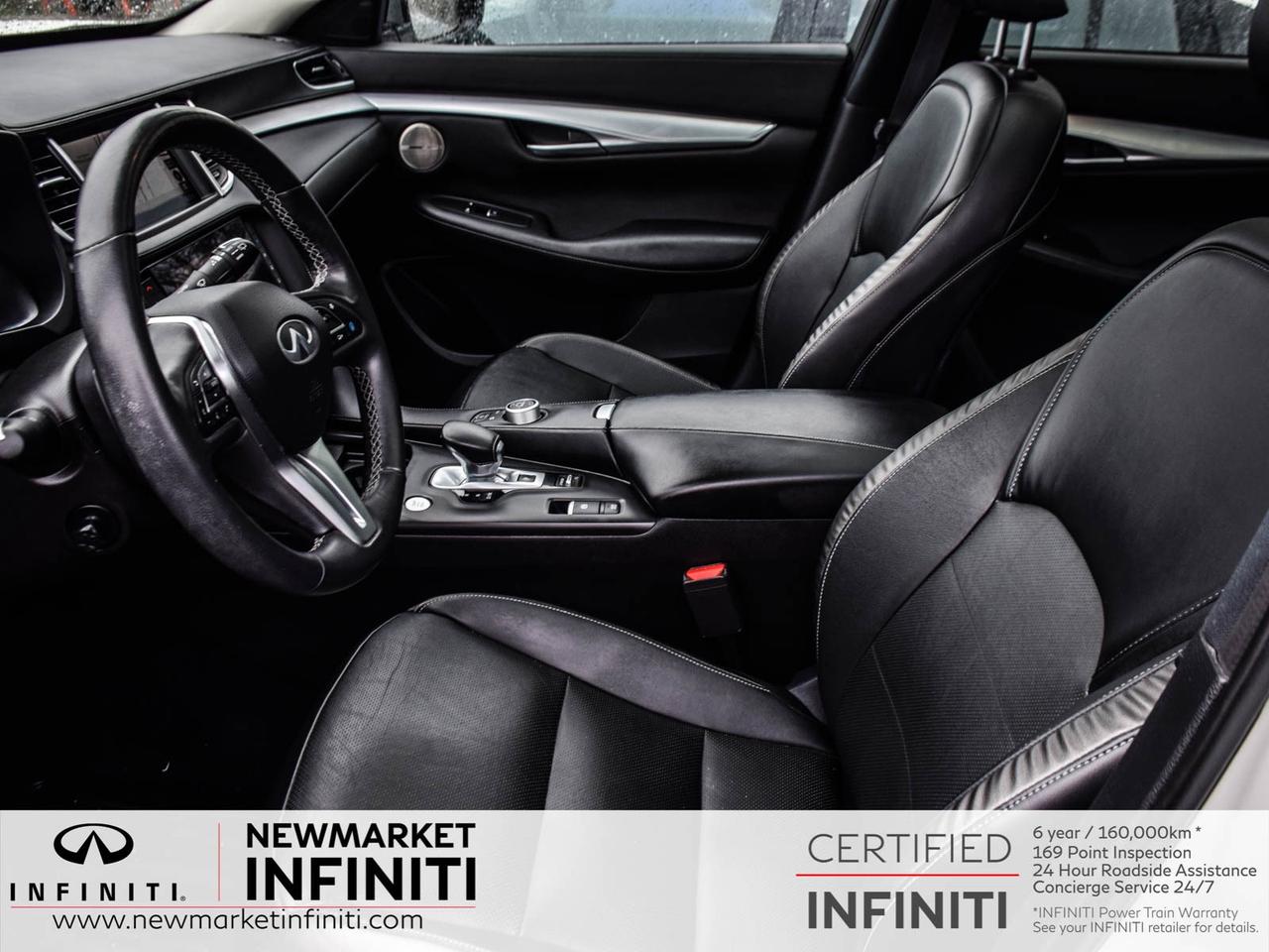 2021 Infiniti QX50 CLEAN CARFAX/LEATHER/ROOF/360CAM/NAVI Photo