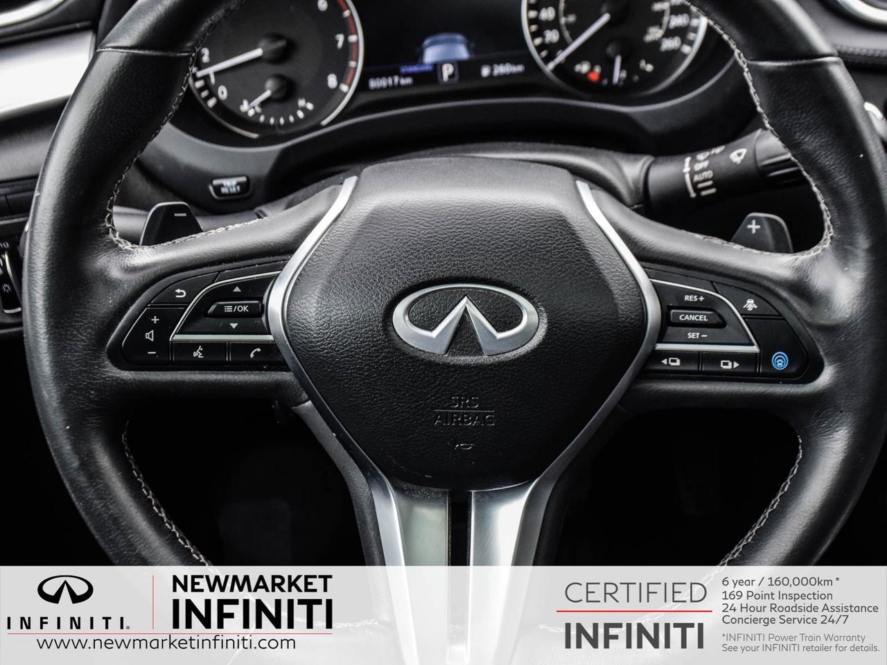 2021 Infiniti QX50 CLEAN CARFAX/LEATHER/ROOF/360CAM/NAVI Photo