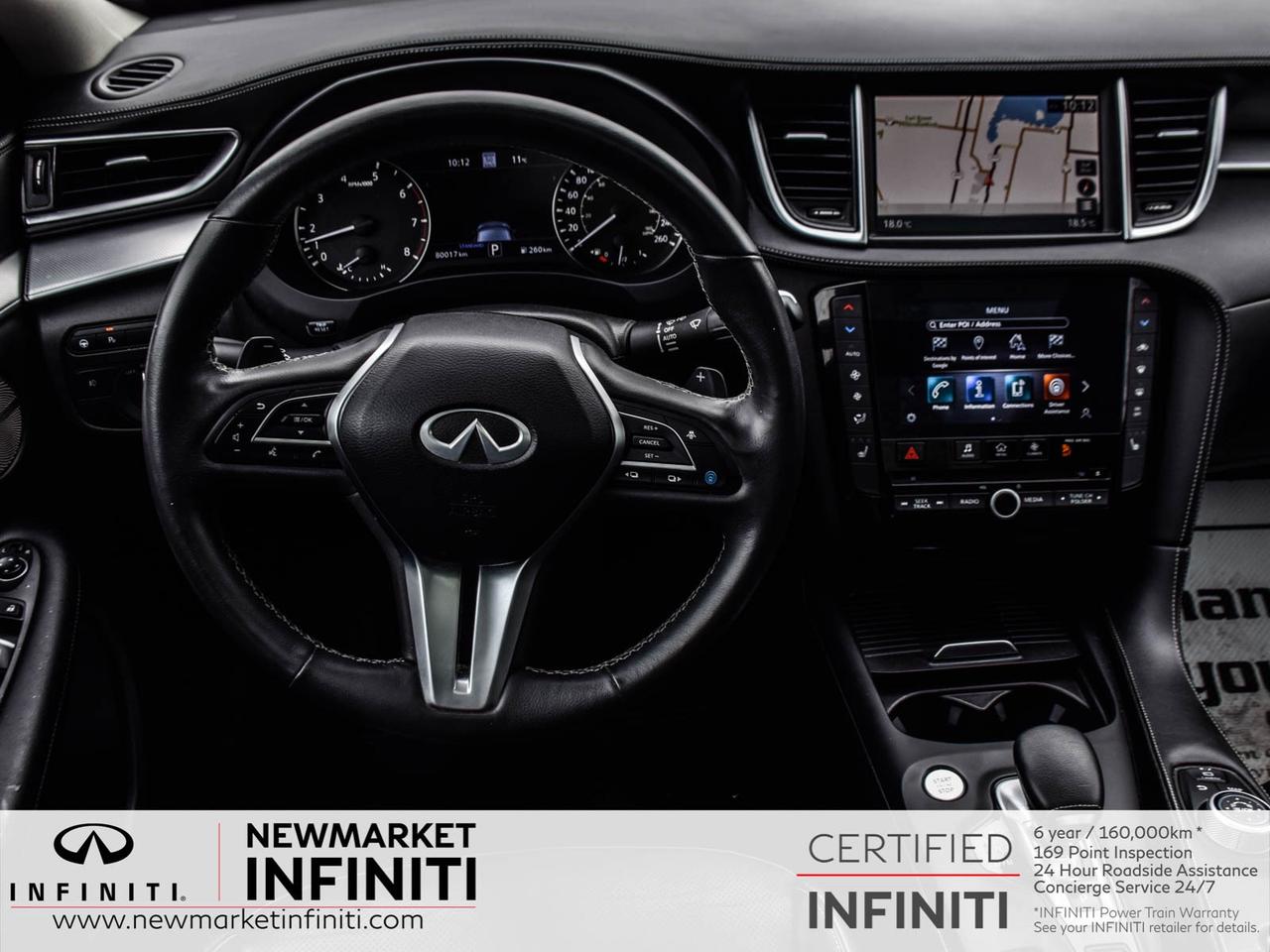 2021 Infiniti QX50 CLEAN CARFAX/LEATHER/ROOF/360CAM/NAVI Photo