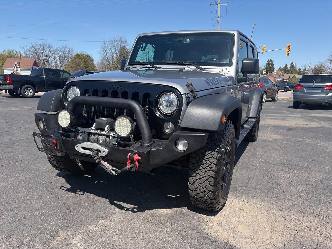 2017 Jeep WRANGLER UNLIMITED Willys Wheeler-4x4-Hard Top-Soft Top Photo