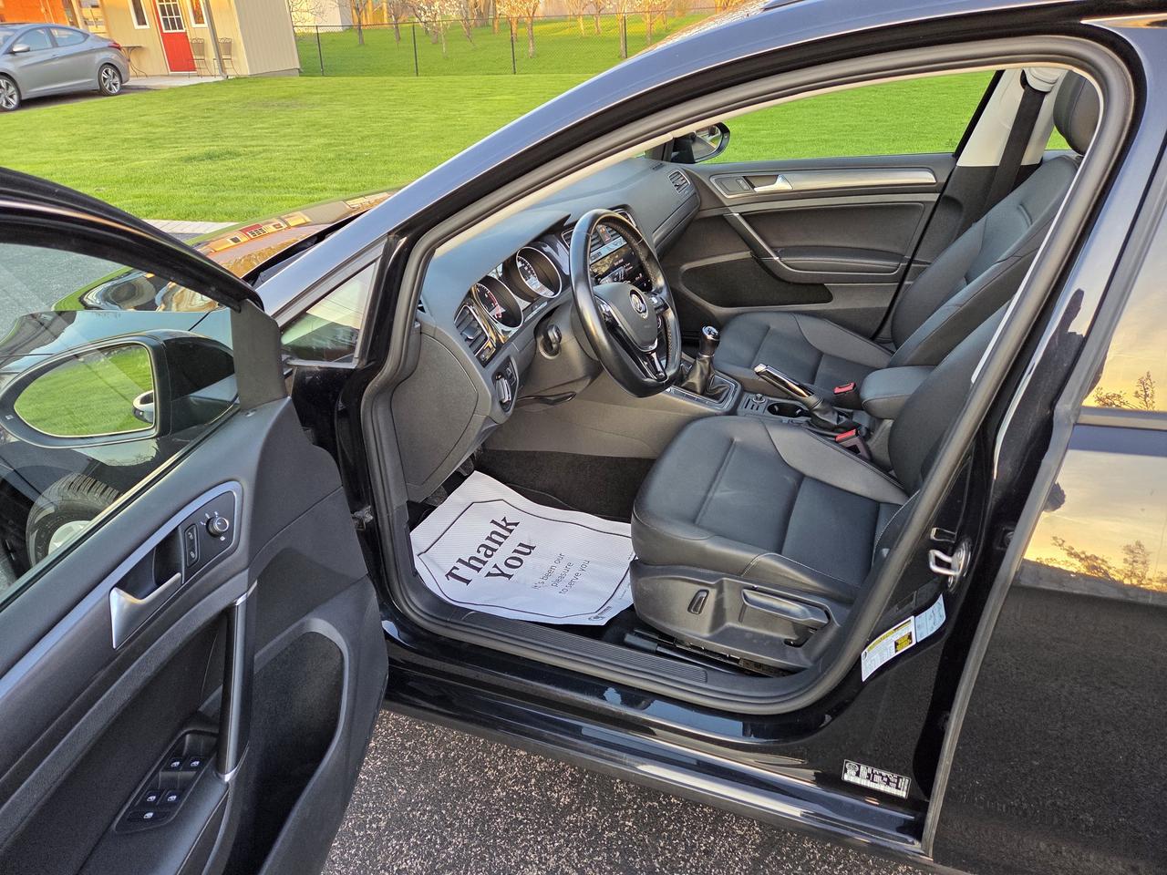 2018 Volkswagen Golf SportWagen Rare Find, Comfortline Manual, Sunroof, Loaded! Photo