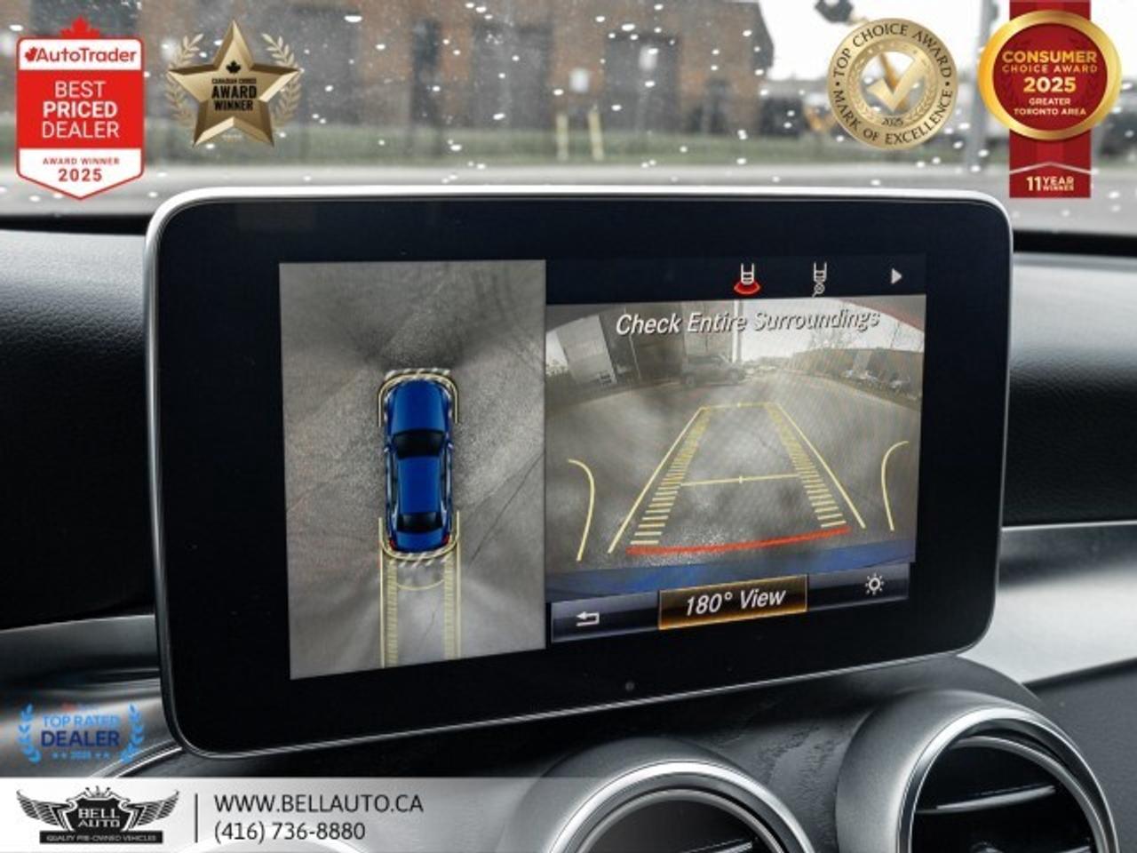 2018 Mercedes-Benz C-Class C300   AMGPKG   NAVI   360CAM   PANO   NOACCIDENT Photo4