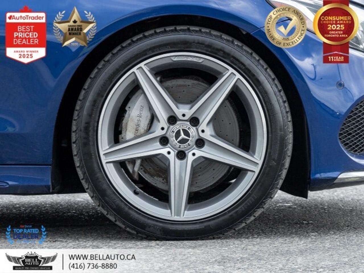2018 Mercedes-Benz C-Class C300   AMGPKG   NAVI   360CAM   PANO   NOACCIDENT Photo