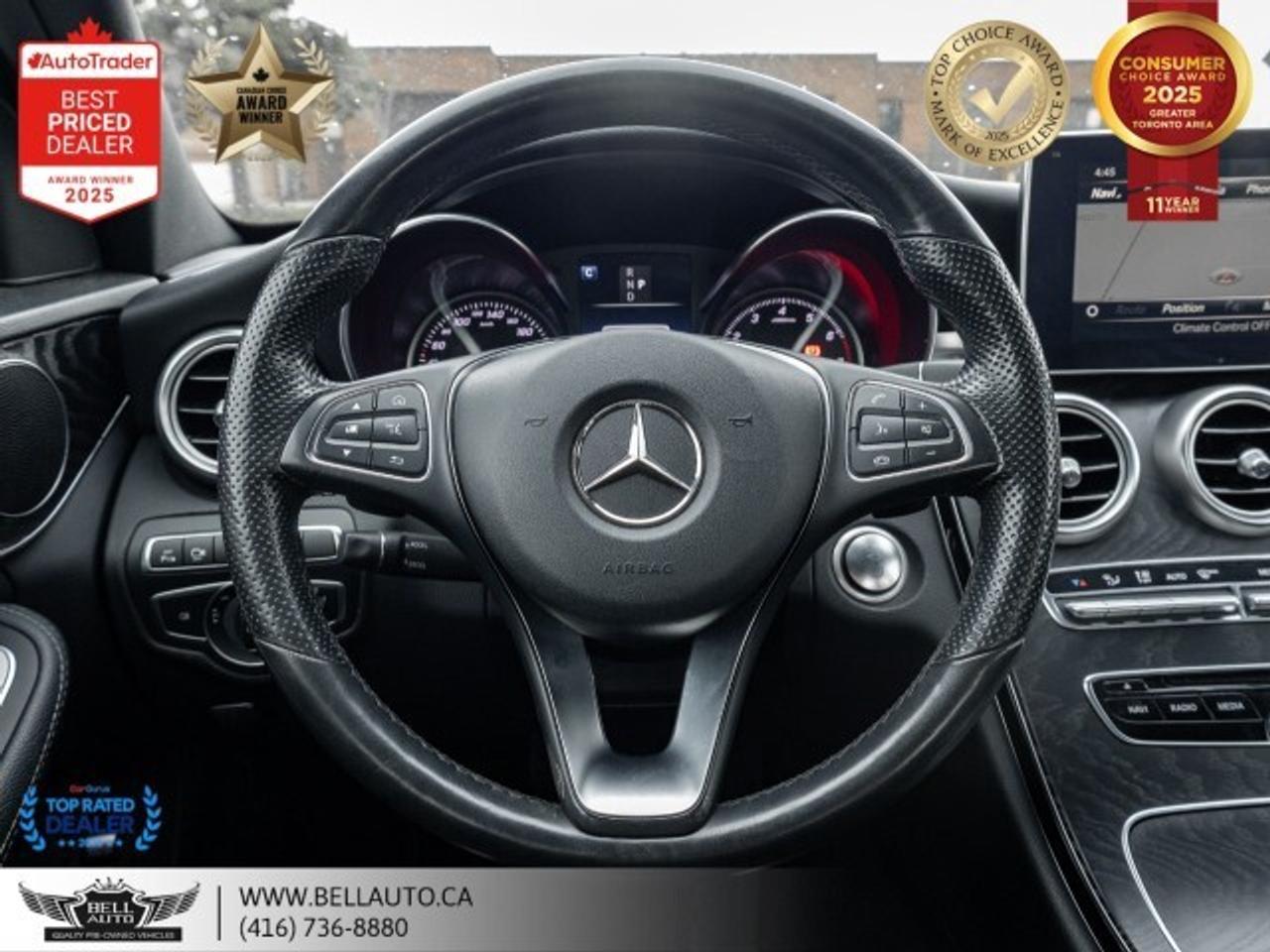 2018 Mercedes-Benz C-Class C300   AMGPKG   NAVI   360CAM   PANO   NOACCIDENT Photo