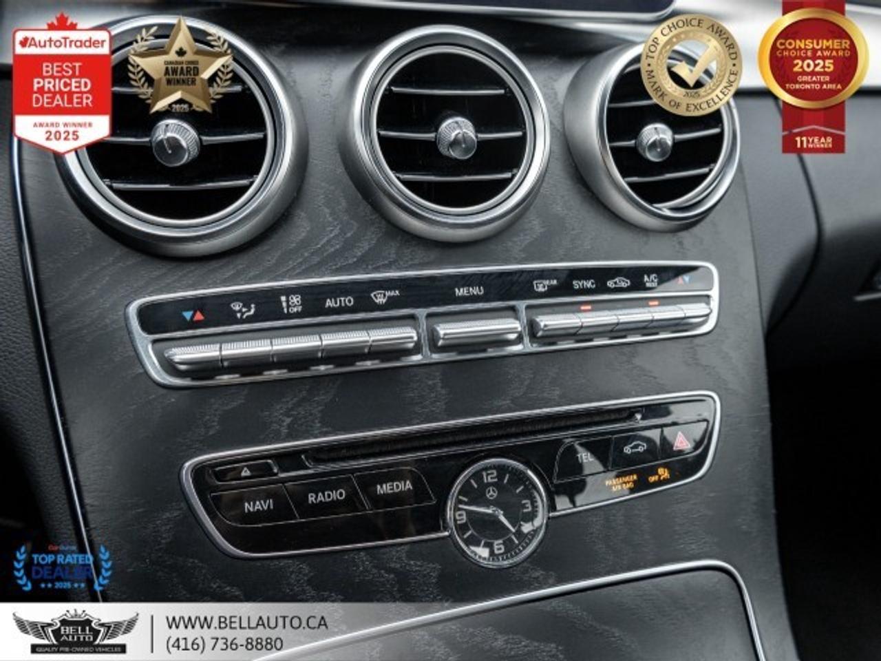 2018 Mercedes-Benz C-Class C300   AMGPKG   NAVI   360CAM   PANO   NOACCIDENT Photo