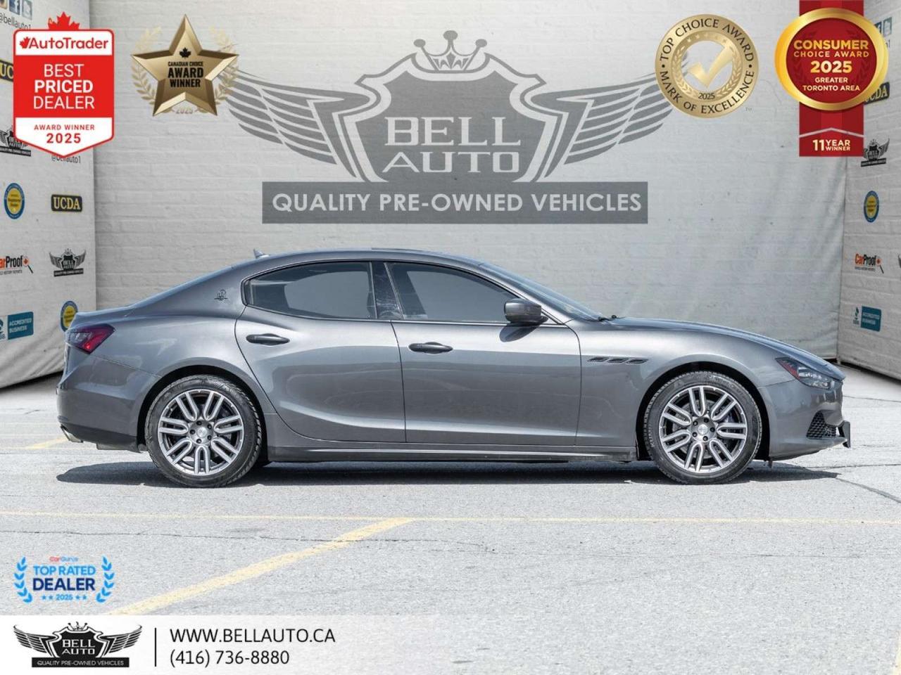 2017 Maserati Ghibli S Q4   ZEGNA   NAVI   B.CAM   HARMAN   SUNROOF   NOACCIDENT Photo