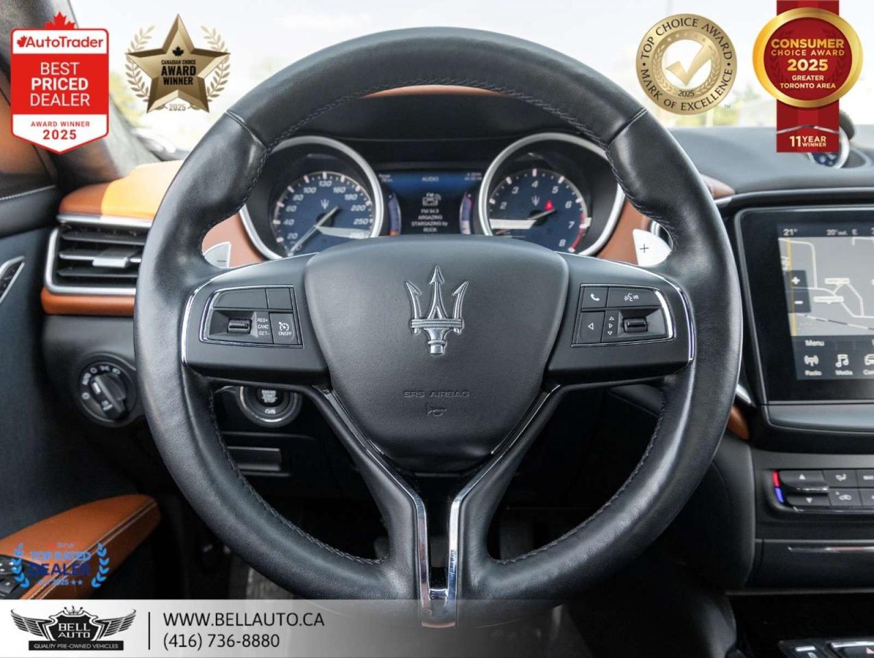 2017 Maserati Ghibli S Q4   ZEGNA   NAVI   B.CAM   HARMAN   SUNROOF   NOACCIDENT Photo