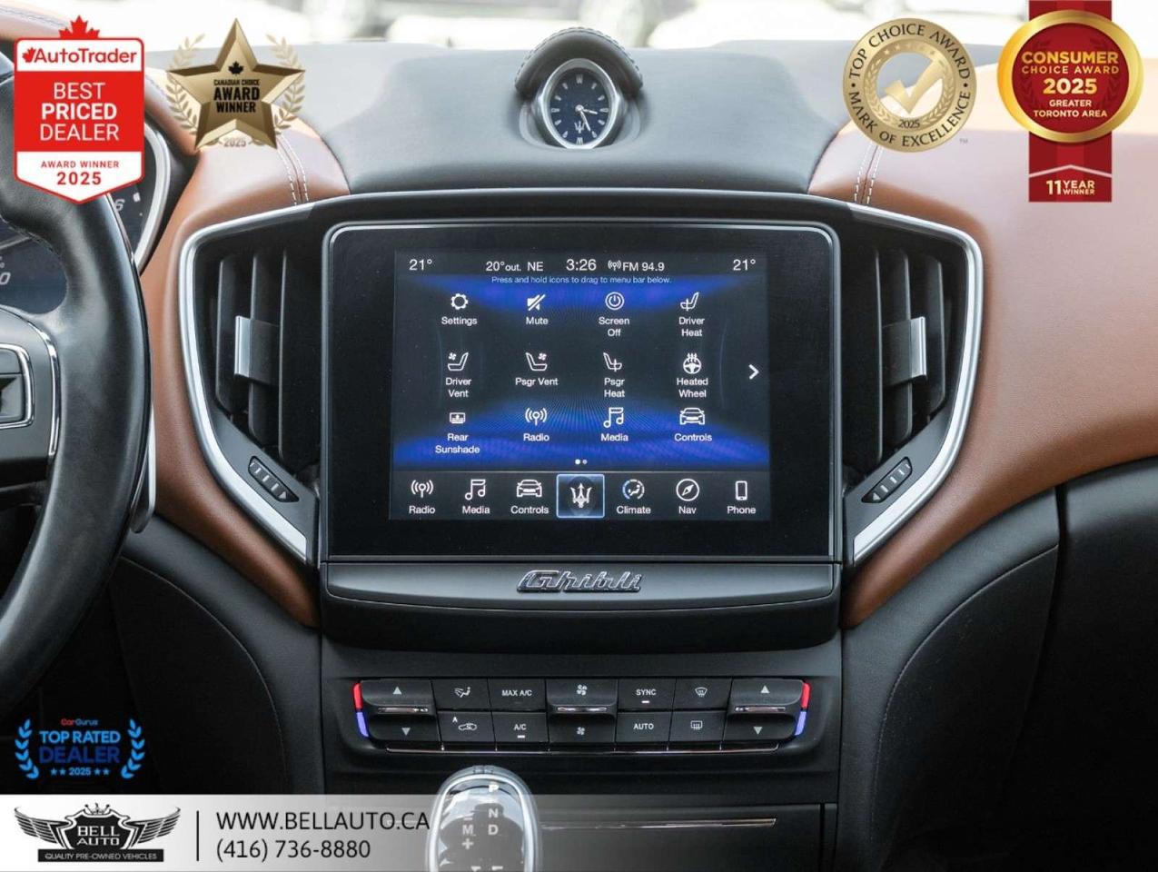 2017 Maserati Ghibli S Q4   ZEGNA   NAVI   B.CAM   HARMAN   SUNROOF   NOACCIDENT Photo