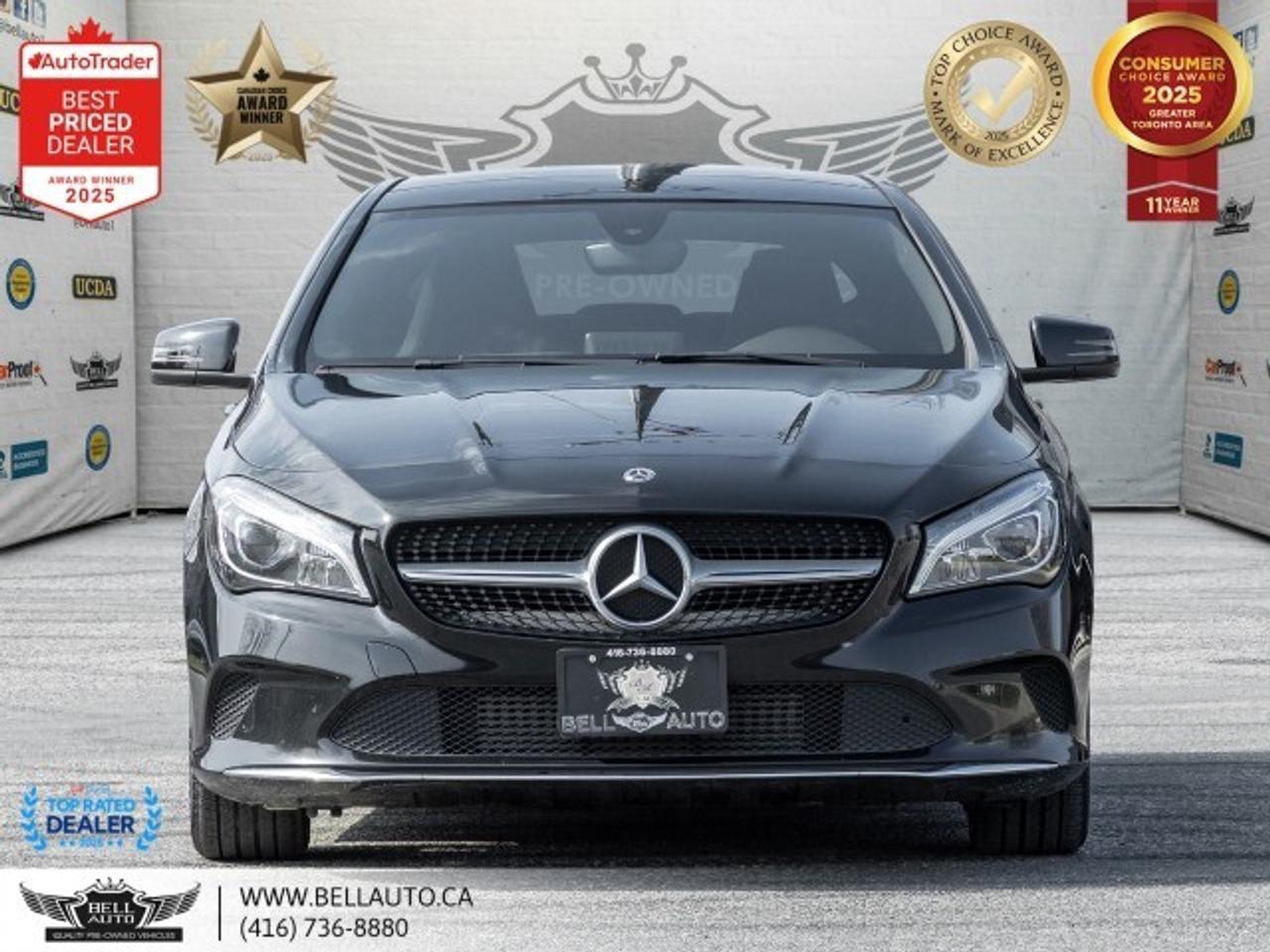 2018 Mercedes-Benz CLA 250   PRMPKG   HP LED   NAVI   B.CAM   PANO   NOAC Photo2