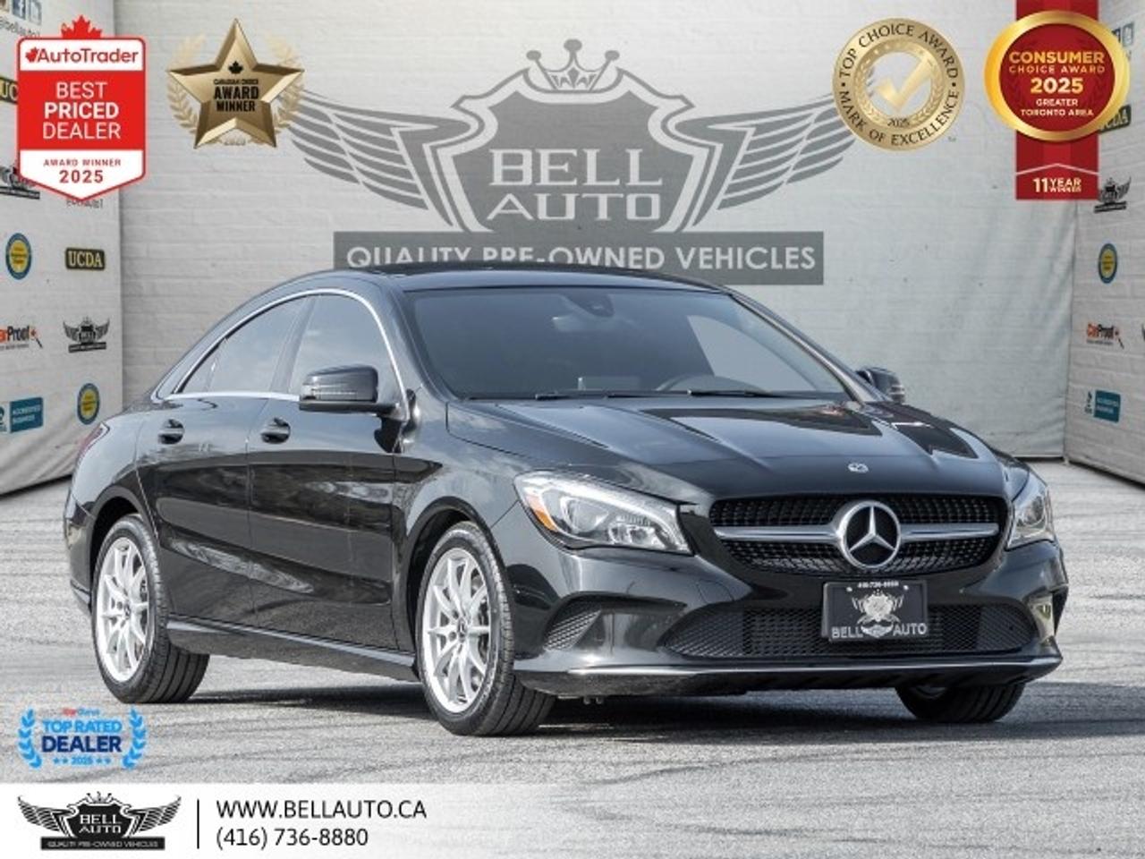 2018 Mercedes-Benz CLA 250   PRMPKG   HP LED   NAVI   B.CAM   PANO   NOAC Photo0