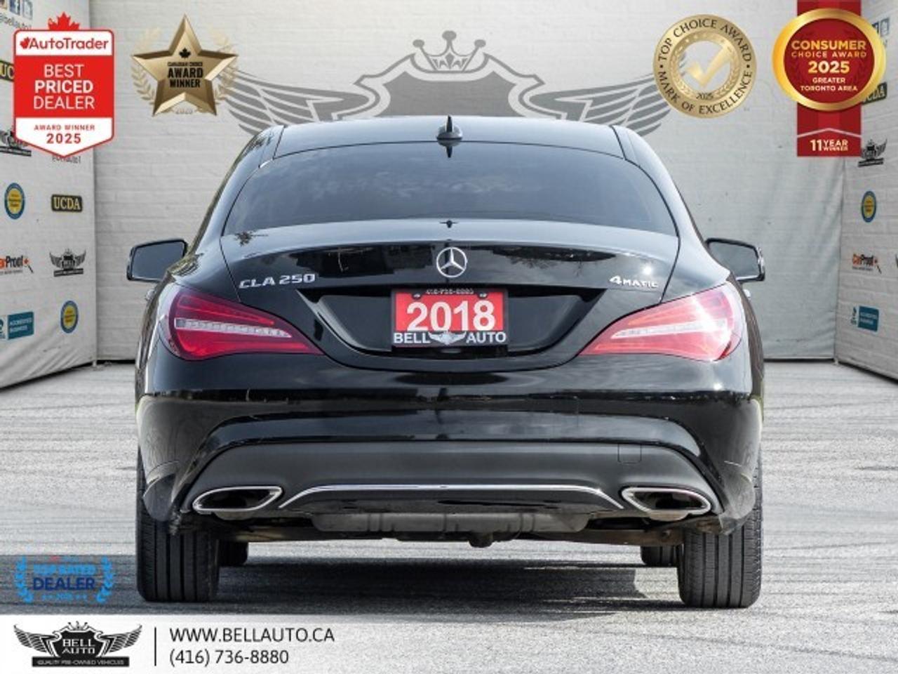 2018 Mercedes-Benz CLA 250   PRMPKG   HP LED   NAVI   B.CAM   PANO   NOAC Photo