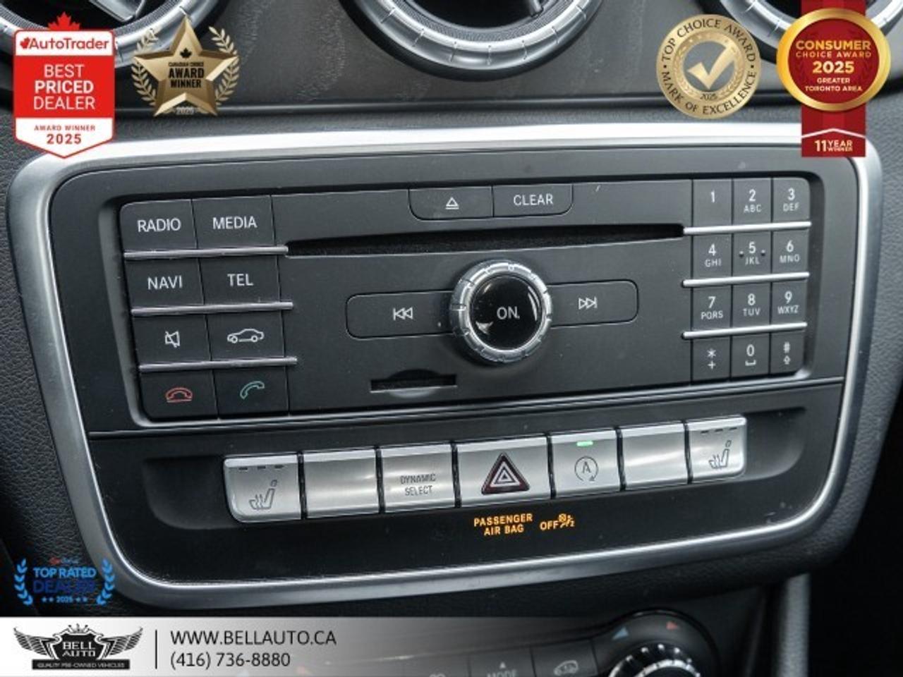 2018 Mercedes-Benz CLA 250   PRMPKG   HP LED   NAVI   B.CAM   PANO   NOAC Photo