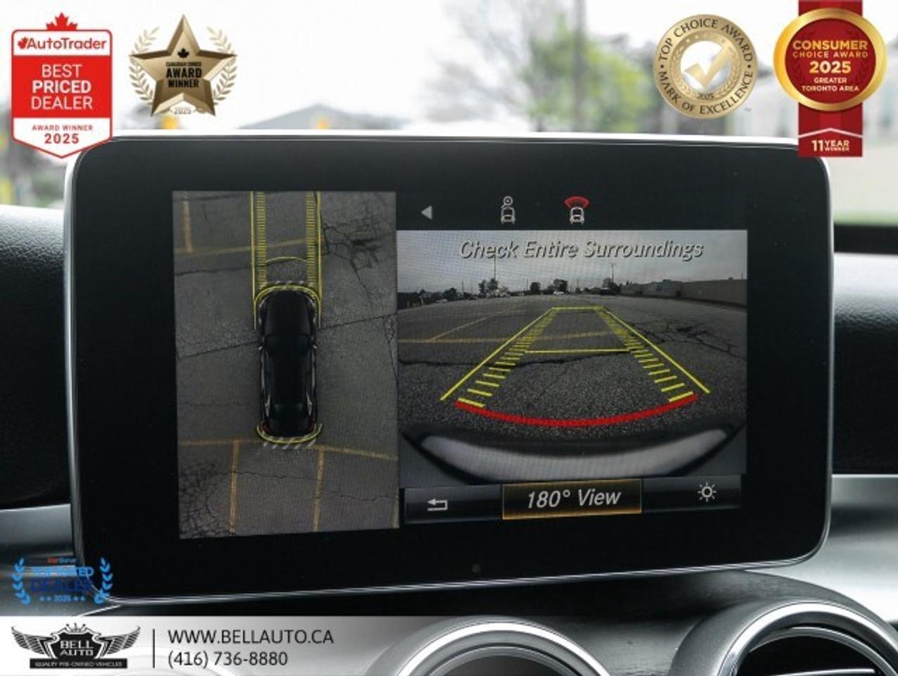 2018 Mercedes-Benz C-Class C300   AMGPKG   NAVI   360CAM   PANO   NOACCIDENT Photo