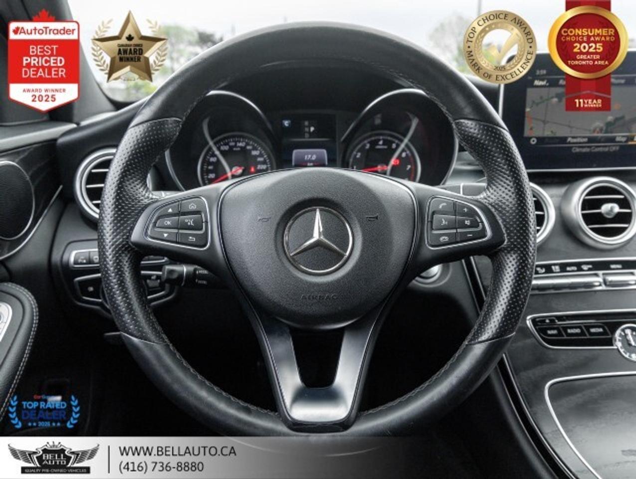 2018 Mercedes-Benz C-Class C300   AMGPKG   NAVI   360CAM   PANO   NOACCIDENT Photo