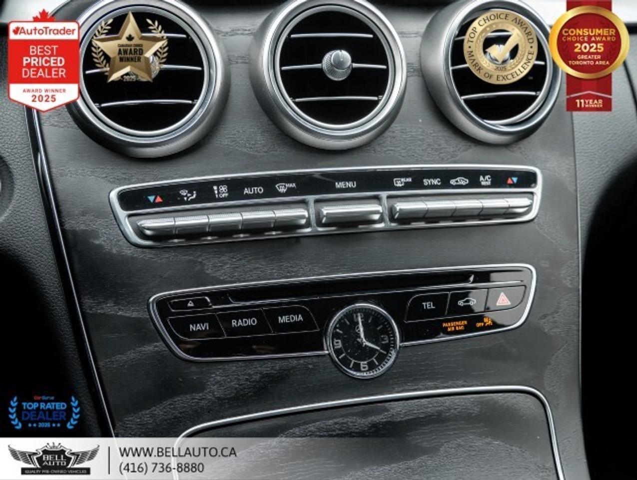 2018 Mercedes-Benz C-Class C300   AMGPKG   NAVI   360CAM   PANO   NOACCIDENT Photo