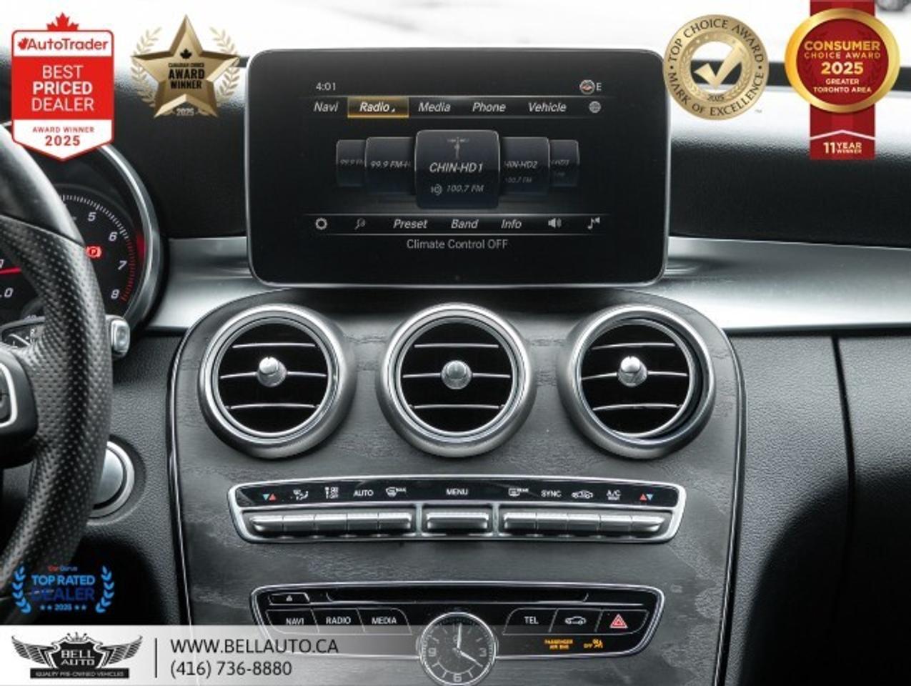 2018 Mercedes-Benz C-Class C300   AMGPKG   NAVI   360CAM   PANO   NOACCIDENT Photo