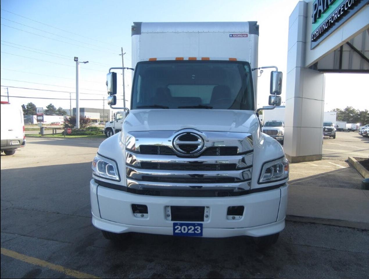 2023 Hino L7 WITH 26FT BOX LARGE ALUMINUM POWER LIFTGATE Photo