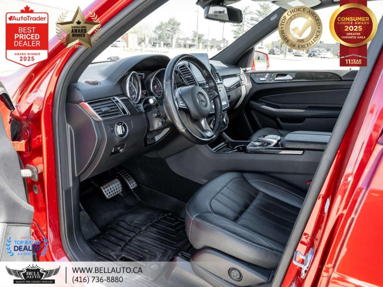 2018 Mercedes-Benz GLE 400   AMGPKG   PRMPKG   DESIGNORED   TRLHTCH   NOACCIDENT Photo