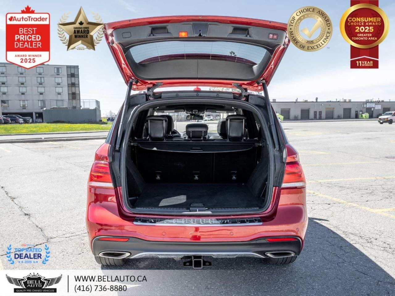 2018 Mercedes-Benz GLE 400   AMGPKG   PRMPKG   DESIGNORED   TRLHTCH   NOACCIDENT Photo