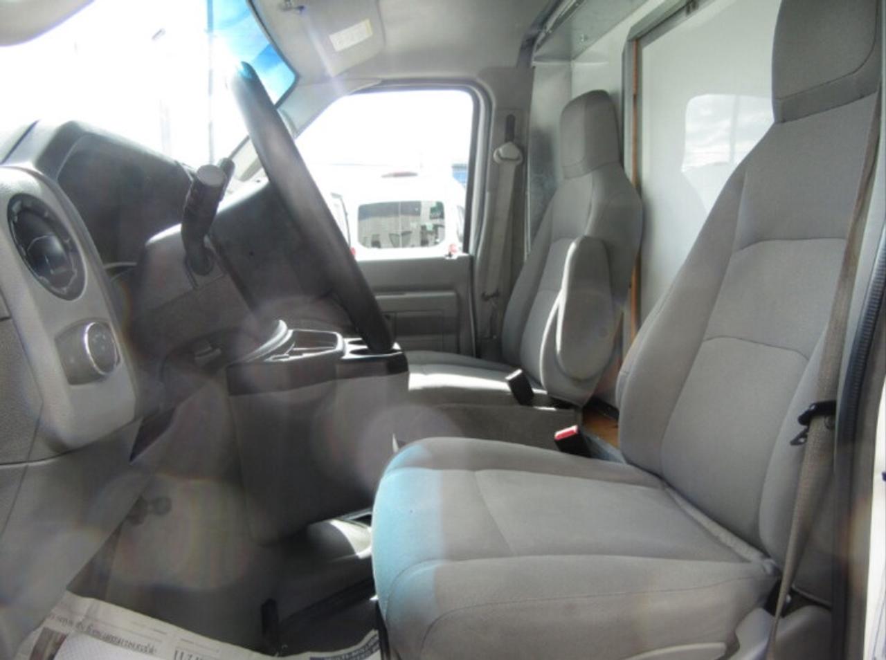 2025 Ford E-450 GAS 16FT HIGH BOX CUBE VAN WITH ROLL OUT RAMP Photo