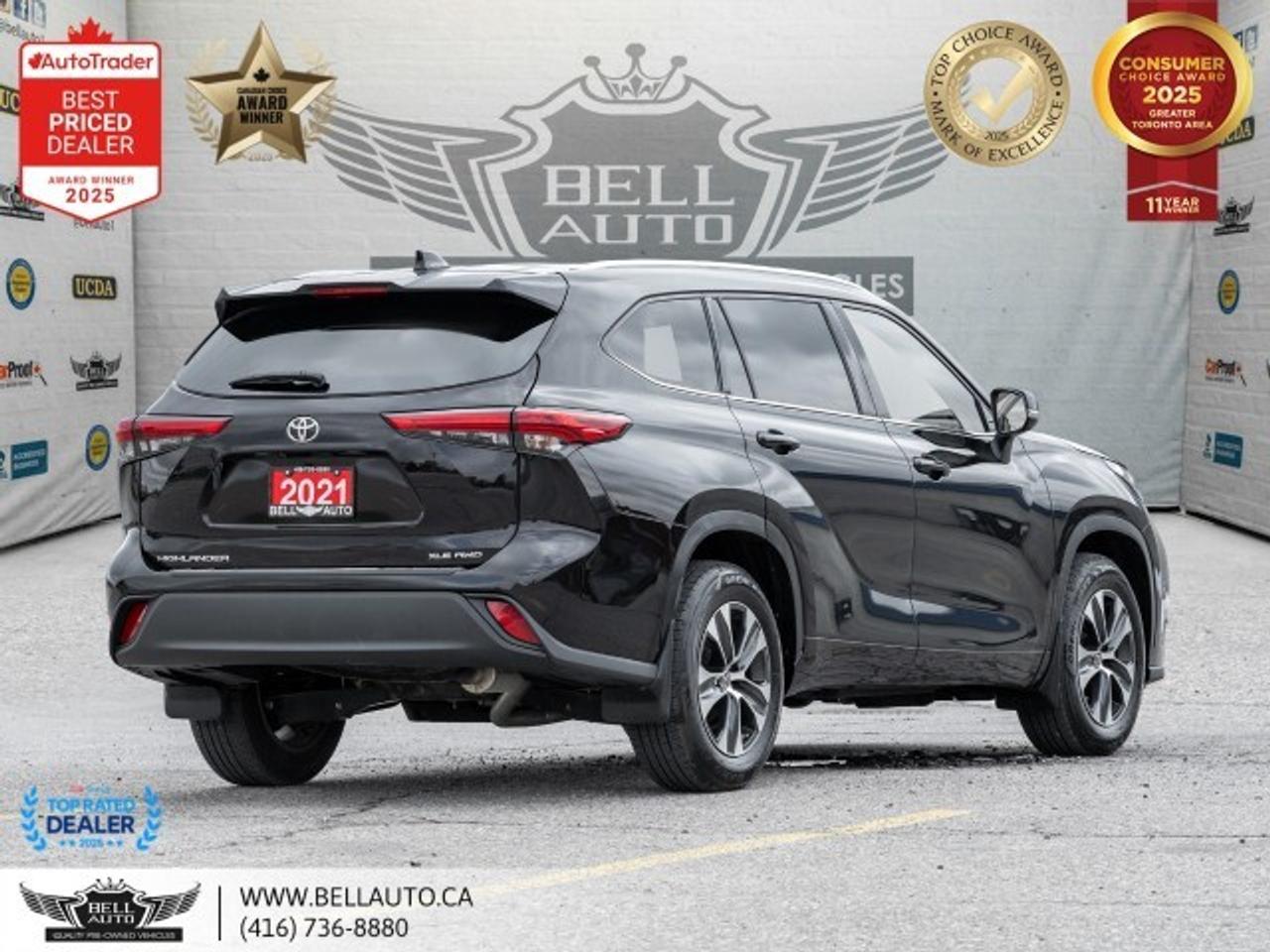 2021 Toyota Highlander XLE   8PASS   B.CAM   SUNROOF   DRIVEMODS   NOACCI Photo