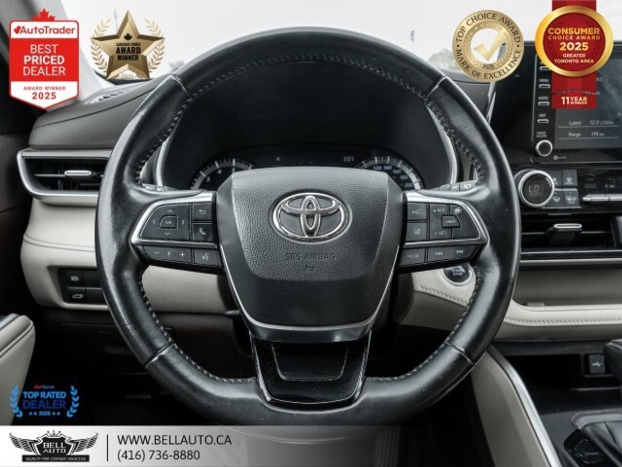 2021 Toyota Highlander XLE   8PASS   B.CAM   SUNROOF   DRIVEMODS   NOACCI Photo