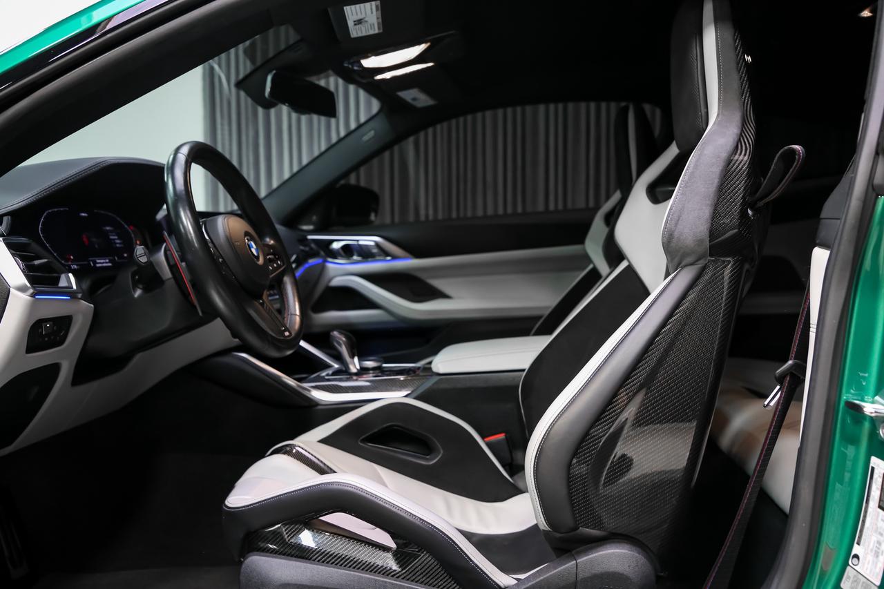 2021 BMW M4 COMPETITION 503HP CARBONBUCKET WHITEINT NOACCIDENT Photo