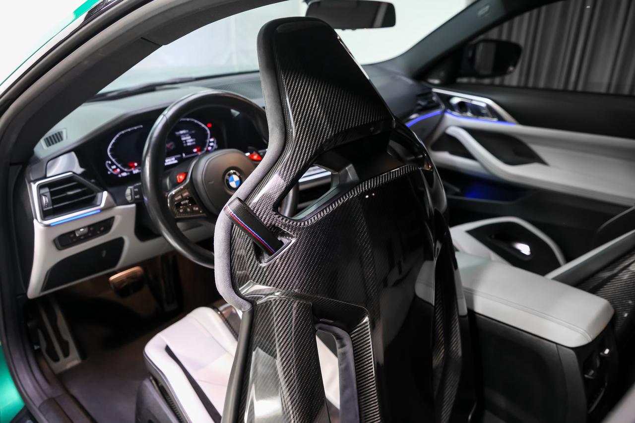 2021 BMW M4 COMPETITION 503HP CARBONBUCKET WHITEINT NOACCIDENT Photo