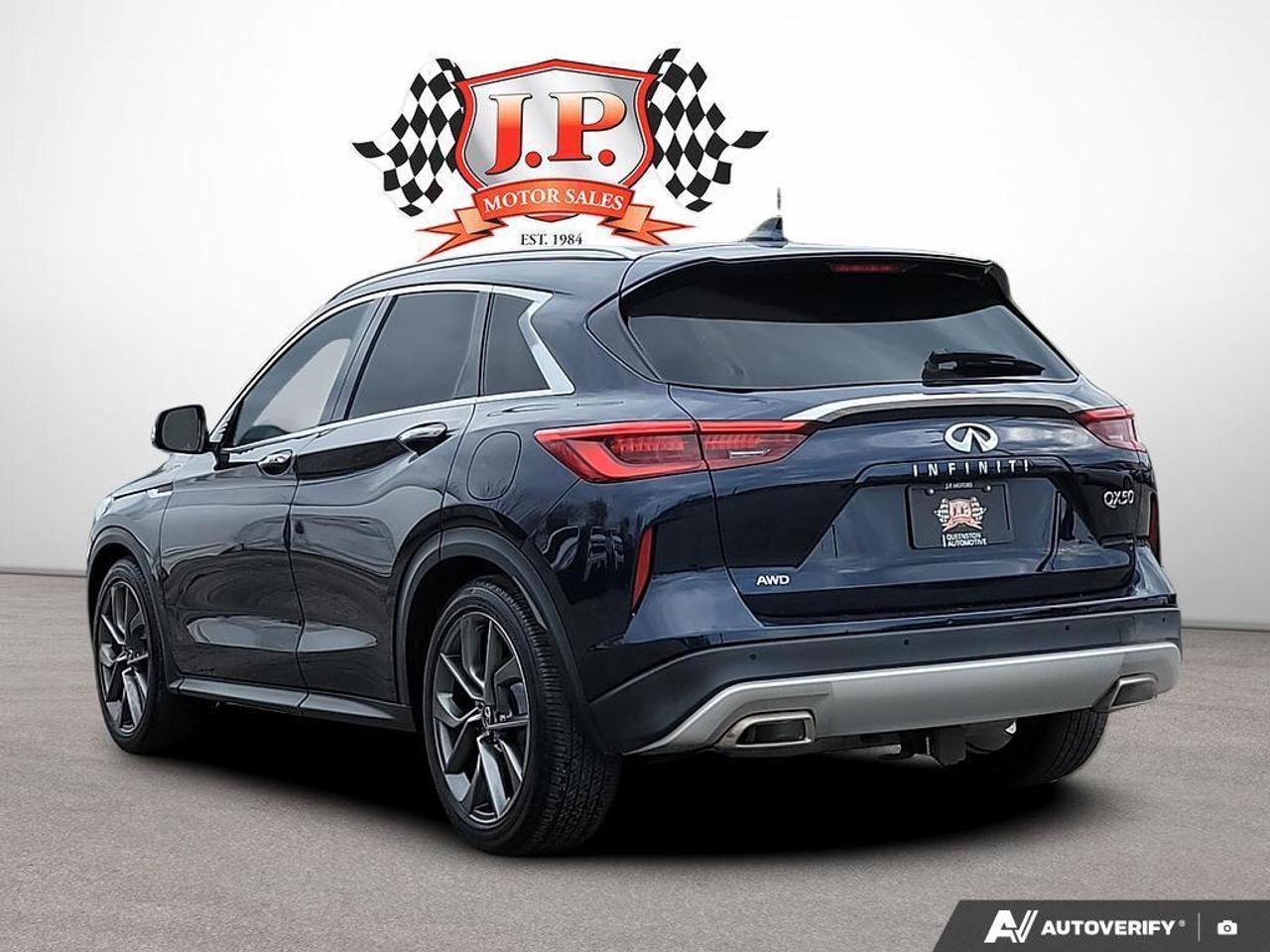 2021 Infiniti QX50 Sensory SUNROOF   HEADS UP DISPLAY   LEATHER   NAV Photo