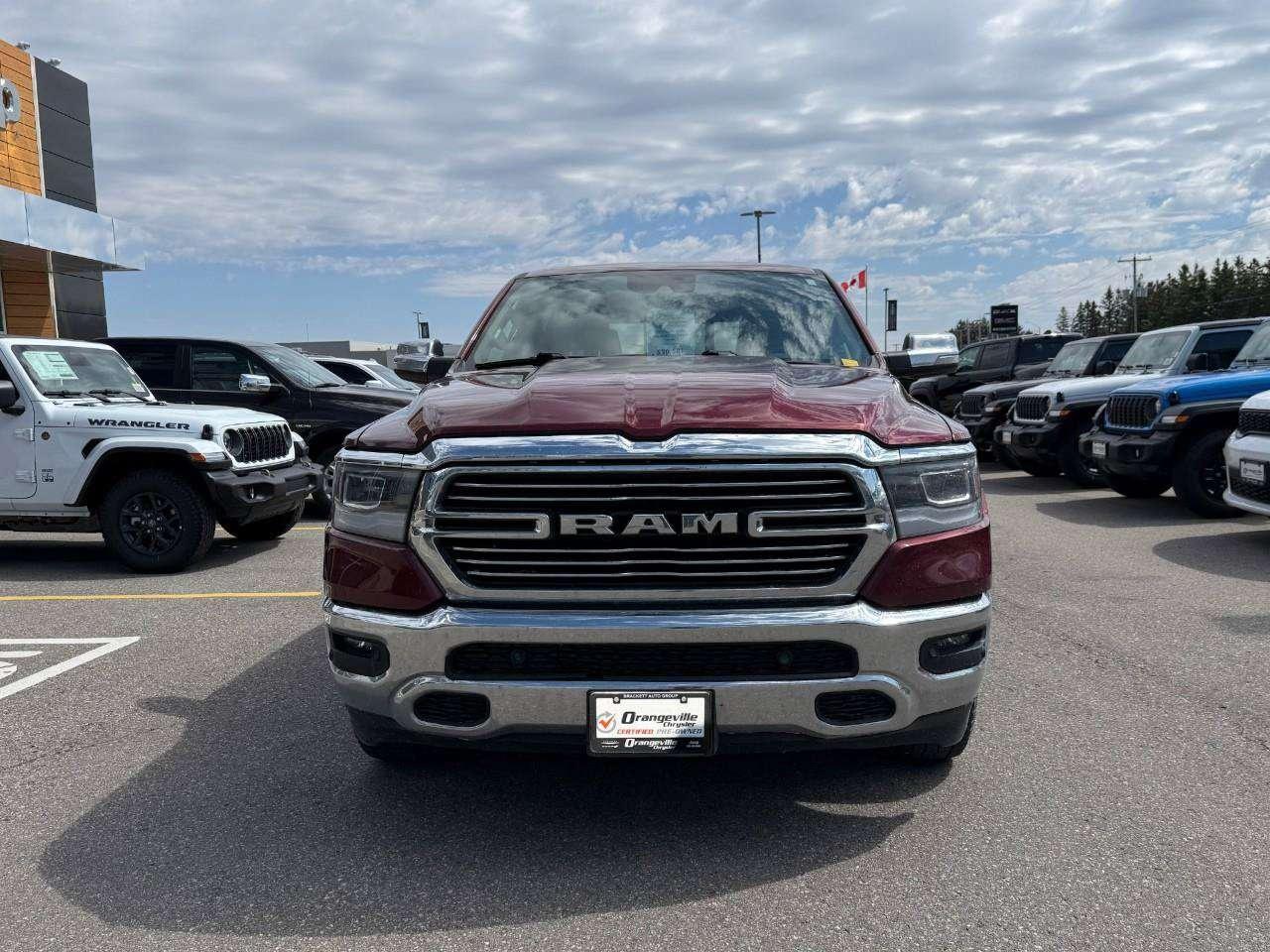 2023 RAM 1500 Laramie, HEMI, 4X4, Heated & Cooled Seats, Loaded, Certified Pre-Owned,V8! Photo
