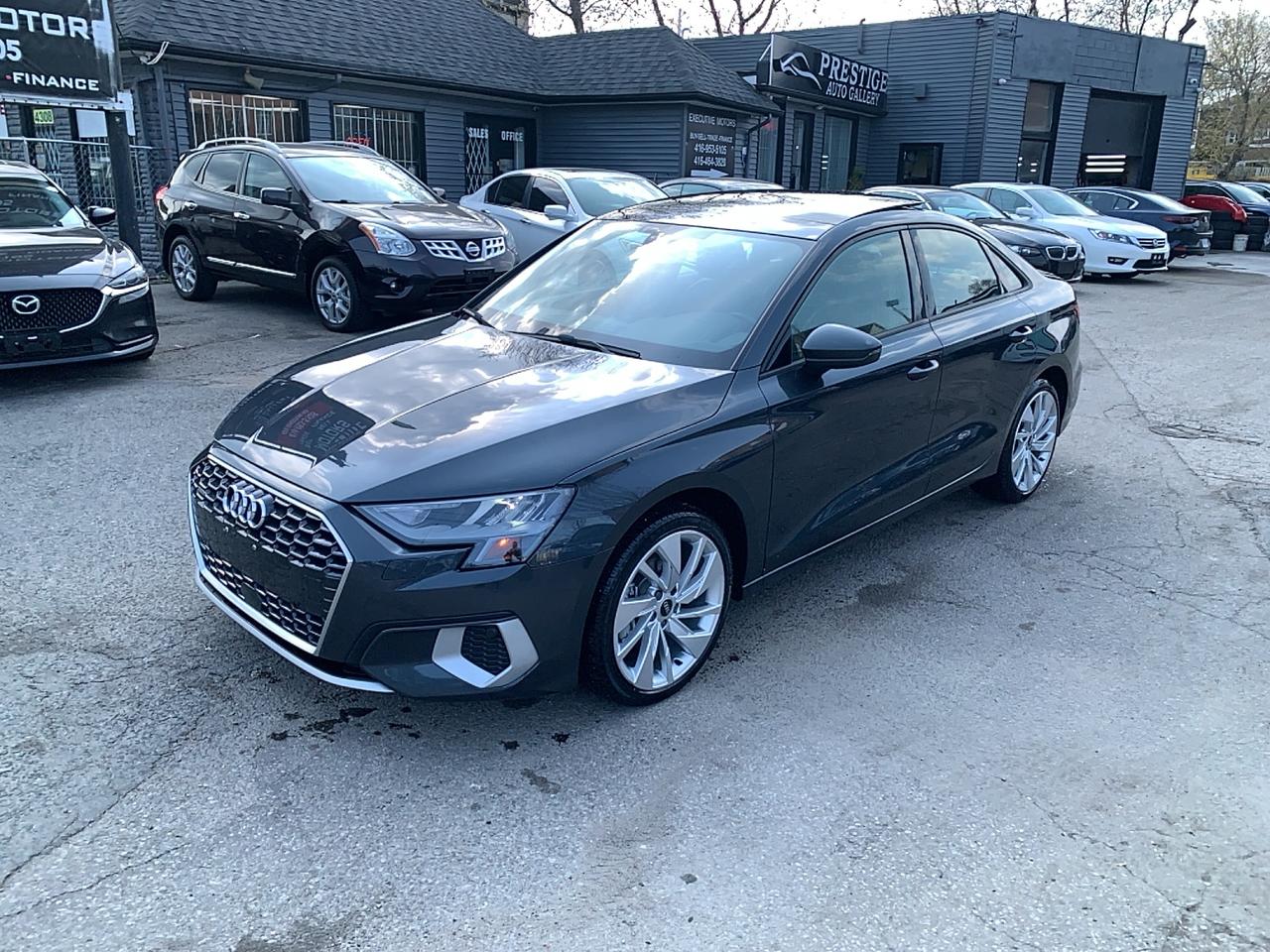 Used 2022 Audi A3 LEATHER/ ROOF /NAVI/ REAR CAM / AC / SUPER CLEAN/ for sale in Scarborough, ON
