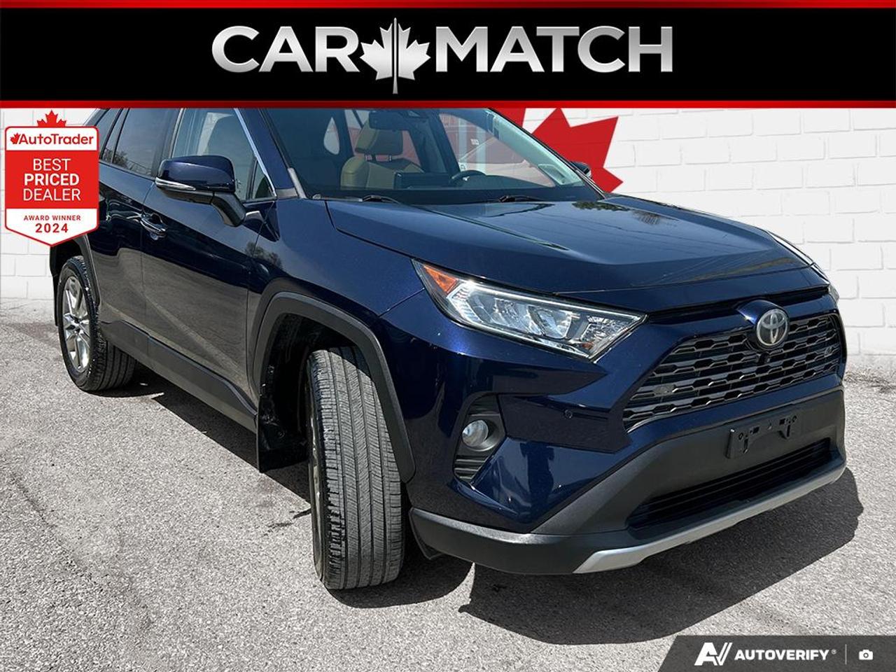 2019 Toyota RAV4 LIMITED / AWD / LEATHER / ROOF / NAV / JBL SOUND Photo