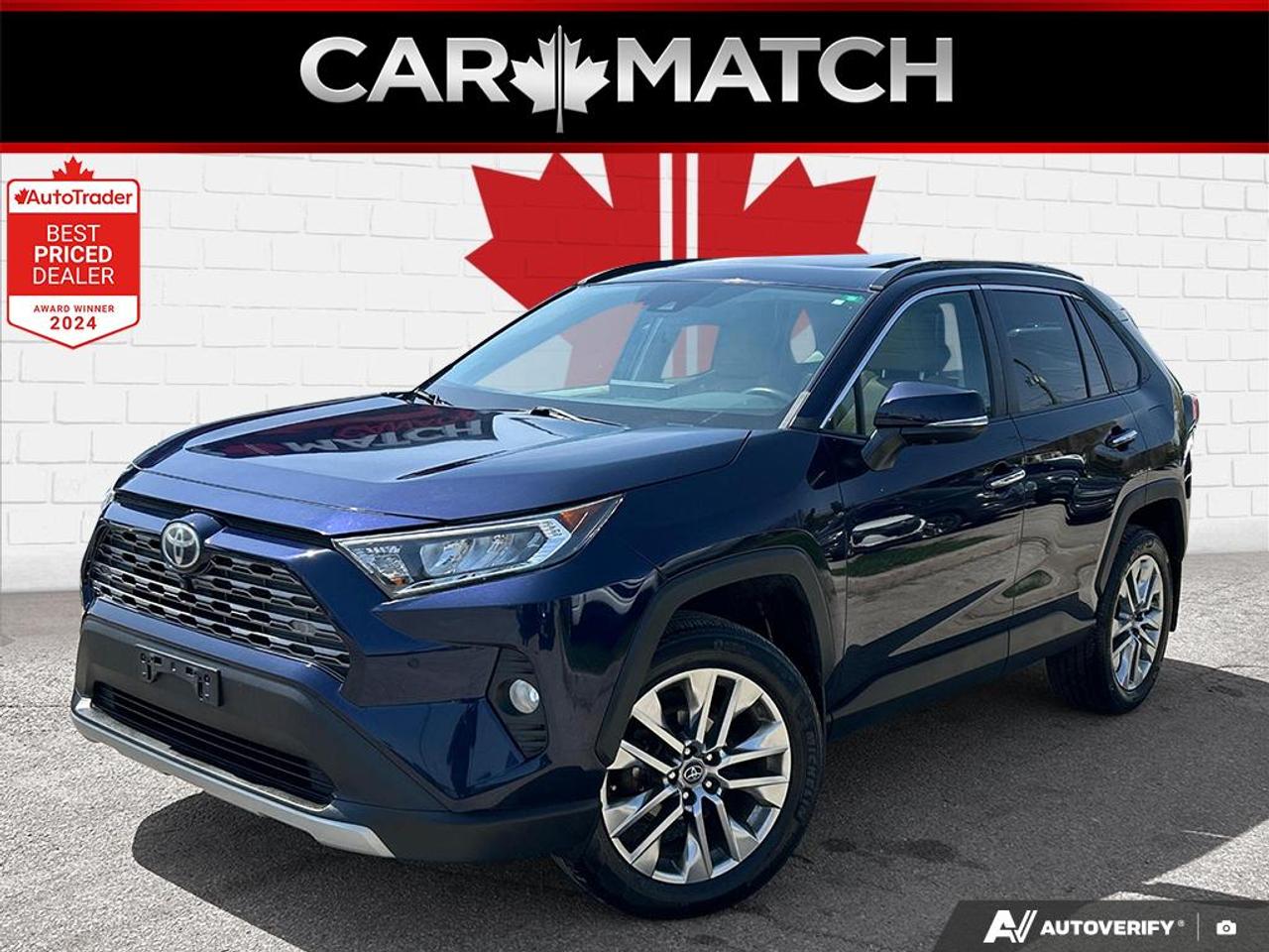 2019 Toyota RAV4 LIMITED / AWD / LEATHER / ROOF / NAV / JBL SOUND Photo