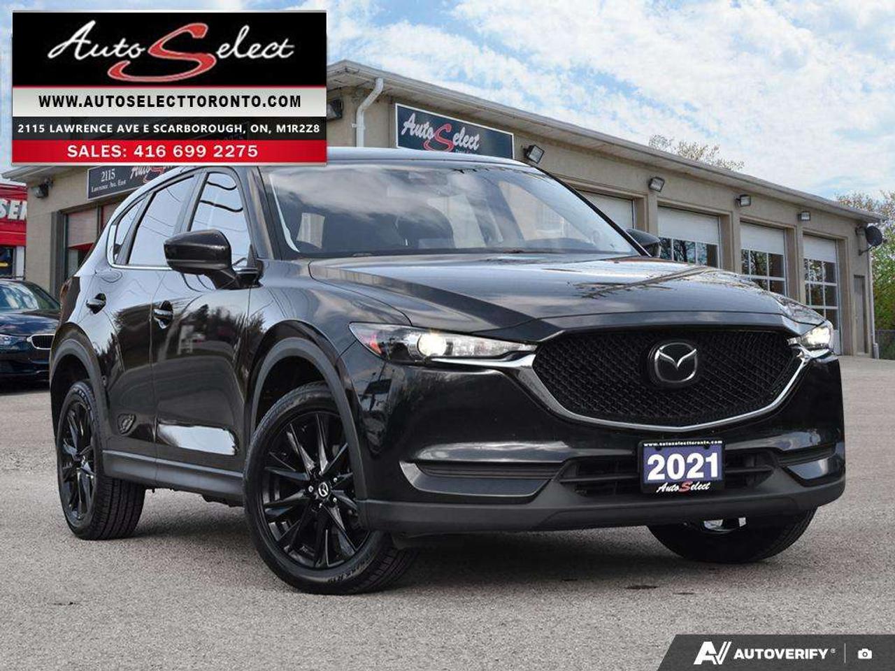 2021 Mazda CX-5 Kuro Edition **Red Leather** AWD - Apple Carplay - Clean Carfax Photo