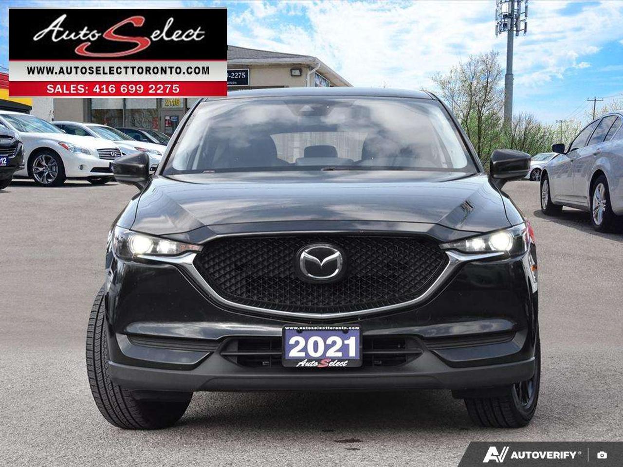 2021 Mazda CX-5 Kuro Edition **Red Leather** AWD - Apple Carplay - Clean Carfax Photo