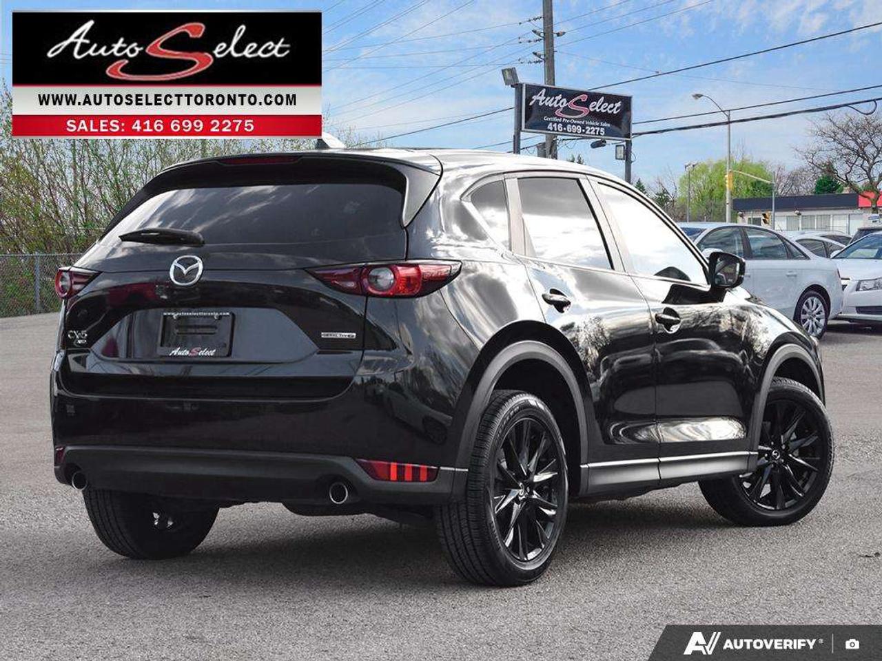 2021 Mazda CX-5 Kuro Edition **Red Leather** AWD - Apple Carplay - Clean Carfax Photo