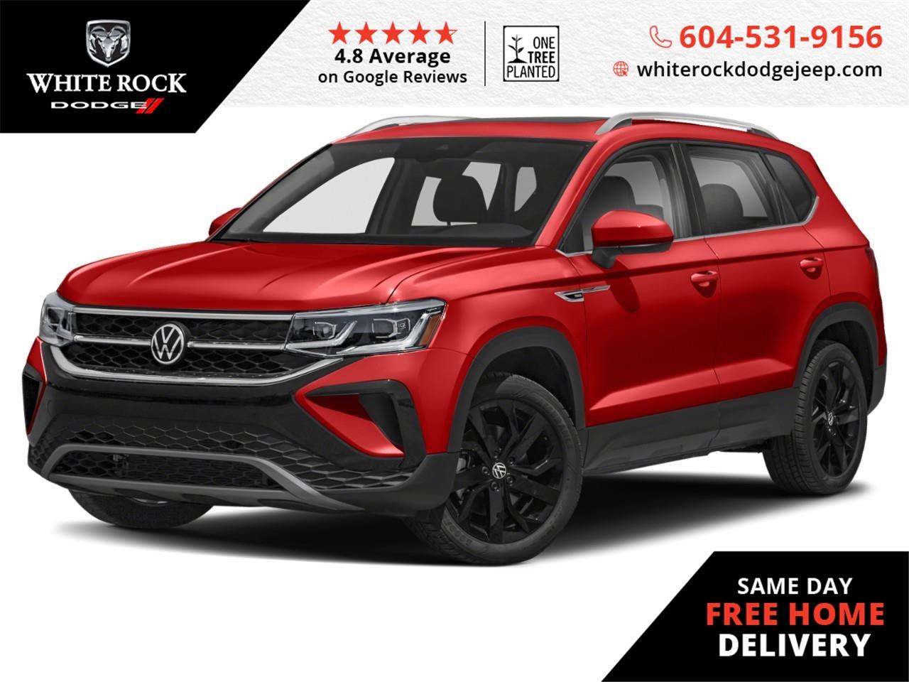 Used 2023 Volkswagen Taos Highline for sale in Surrey, BC