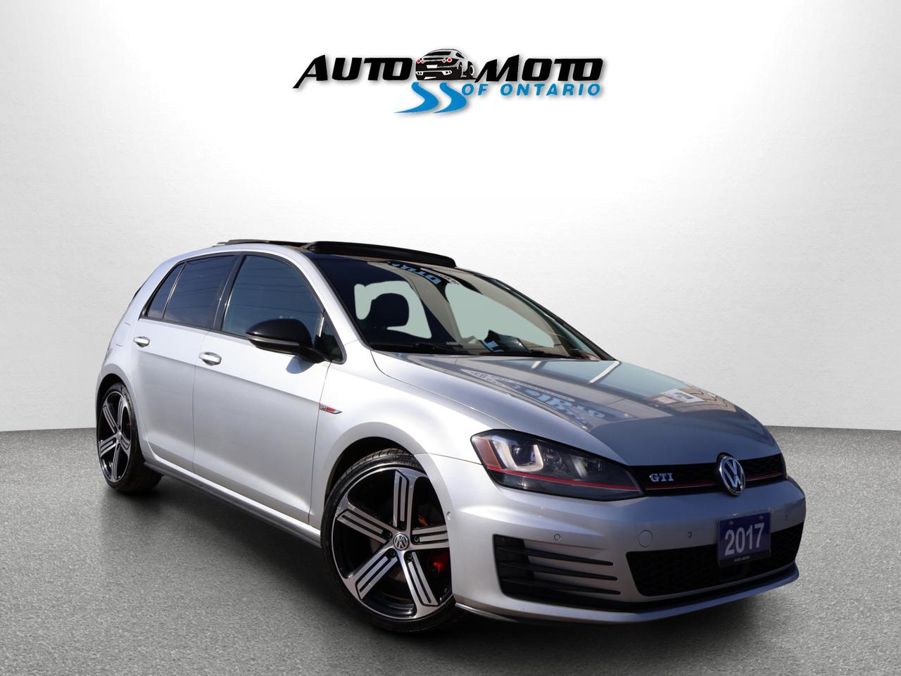 2017 Volkswagen Golf GTI S 6SPEED 4DR CERTIFIED *ACCIDENT FREE* CAMERA BLUETOOTH LEATHER HEATED SEATS SUNROOF CRUISE ALLO