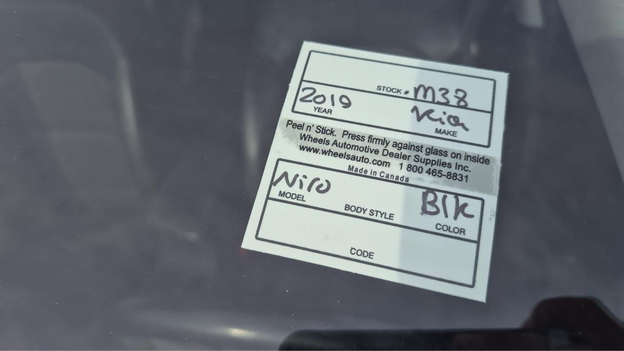 2019 Kia NIRO EX, HYBRID, HATCH, GREAT ON FUEL, CERTIFIED Photo