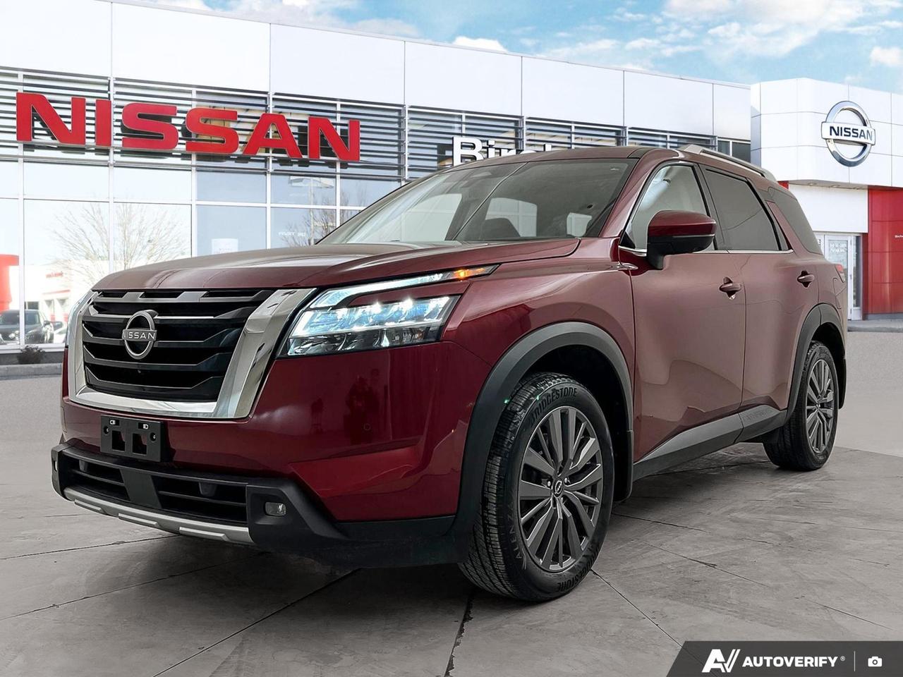 AWD | ProPILOT | Heated steering/seats | Moonroof
Experience luxury and versatility with this 2024 Nissan Pathfinder SL. With only 30,575 km on the odometer and a clean accident history, this one-owner SUV offers exceptional value and peace of mind.

Key Features

- Four Wheel Drive 
- Head Up Display 
- Bose Premium Audio System 
- Panoramic Sunroof 
- Wireless Charger 
- Android Auto and Wireless Apple Carplay 
- Heated Steering Wheel 
- Heated Front and Rear Outboard Seats 
- Remote Engine Start System with Intelligent Climate Control 
- Motion-Activated Liftgate 
- Leather Appointed Seats 

Safety Features

- ProPilot Assist with Navi-Link 
- Intelligent Around View Monitor 
- Intelligent Forward Collision Warning 
- Intelligent Emergency Braking with Pedestrian Detection 
- Rear Automatic Braking 
- Lane Departure Warning 
- Blind Spot Warning 
- Rear Cross Traffic Alert 
- Front and Rear Parking Sensors 

And More! 

Dont miss this opportunity to own a well-equipped, low-mileage Pathfinder. Visit Birchwood Nissan today to schedule a test drive and experience the perfect blend of comfort, technology, and capability. Our team is ready to answer your questions and guide you through the purchase process. Reserve your Pathfinder now or start your purchase online  your next adventure awaits!
We are here to buy, sell, and service your vehicle! All pre-owned vehicles from Birchwood Nissan come with:
A full CARFAX vehicle report.
Mandatory alignment on every vehicle
A fresh oil change and full tank of fuel on delivery
Service records (if available)
Interested in seeing/hearing more? Come down to Birchwood Nissan to experience Car Buying the right way! Book your appointment today at 204-261-3490.
Dealer Permit #0086
Dealer permit #0086