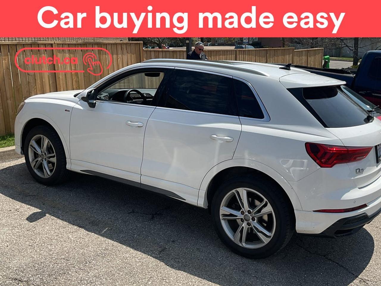 NO ACCIDENTS / CLEAN CARFAX / 1 OWNER / Electric Parking Brake, Brake Assist, Power Tailgate/Hatch and more!<br> <br>Clutch is the largest online used car retailer in Canada, delivering a seamless, hassle-free car-buying experience to drivers everywhere. Shop thousands of used cars online, get the right one delivered to your door, and enjoy peace of mind with our 10-Day Money-Back Guarantee. How sweet is that? To learn more, visit clutch.ca.<br> <br>The top features for this car include:<br> <br>Auto Stop/Start<br>Electric Parking Brake<br>Brake Assist<br>Power Tailgate/Hatch<br>Auto Dimming Rearview Mirror<br>Front Heated Seats<br>Power Lumbar Support<br>Folding Rear Seats<br>Climate Control<br>Dual Zone Front Climate Control<br>Rear Climate Vents<br>Speed-Sensitive Volume<br>Bluetooth Music<br>Touchscreen Display<br>Cruise Control<br>Integrated Garage Door Opener<br>12V Outlet<br>Hands Free Device Connectivity<br>Apple CarPlay<br>Android Auto<br>USB Input<br>Keyless Entry<br>Push Button Start<br>Passive Keyless Entry<br>Lane Departure Warning<br>Blindspot Sensors<br>Rear Collision Warning<br>Rear Collision Mitigation<br>Rear Cross Traffic Alert<br>One-Touch Windows<br>Rain Sensing Wipers<br>Rear Window Defroster<br>Panoramic Sunroof<br>Hill Assistance<br>Rear View Camera<br>Power Driver Seat<br>Power Passenger Seat<br>Ambient Lighting<br> <br>Seamless home delivery - Delivery to your door in a matter of days. Available on select packages.<br> <br>Try it out for 10 days - If you do not like it, we will take it back. <br> <br>Quality assured - All cars go through our rigorous 210-point inspection and reconditioning process.<br> <br>Peace of mind - Warranty and protection plans available.<br> <br>Haggle-free - No haggling or hard sells.<br> <br>100% Transparency - Full inspection reports on every car, including high-res photography and a free Carfax report.<br> <br>Listed price is for cash purchase only and does not include taxes, Shipping Fees (if applicable), Delivery Fees (if applicable), government licensing fees.<br> <br>Previous Provincial Registrations:<br>Ontario<br> <br>Stock # 99781