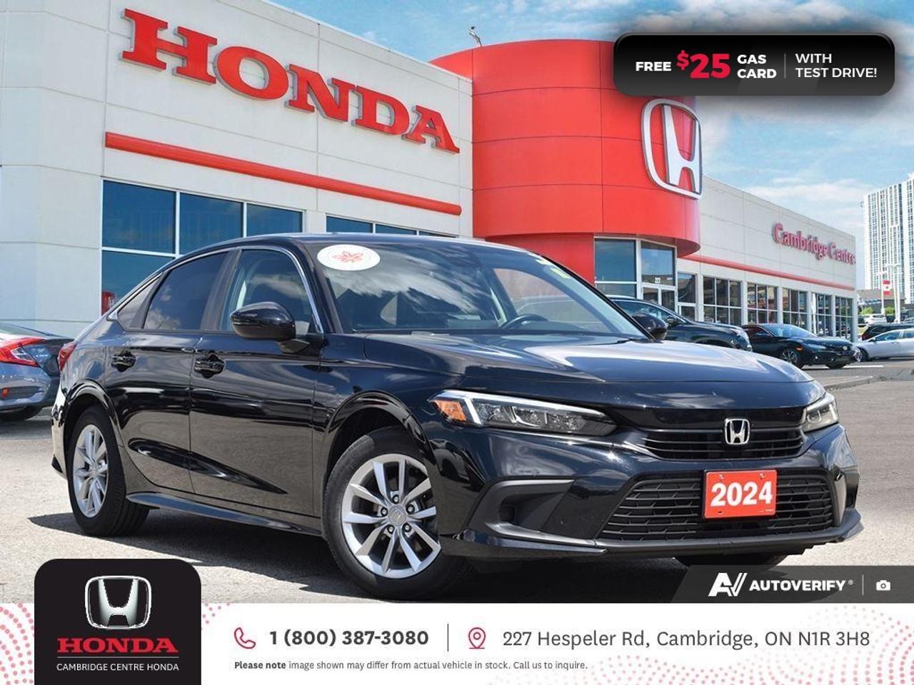 2024 Honda Civic EX HONDA SENSING TECHNOLOGIES | REARVIEW CAMERA | APPLE CARPLAY™/ANDROID AUTO™ Photo