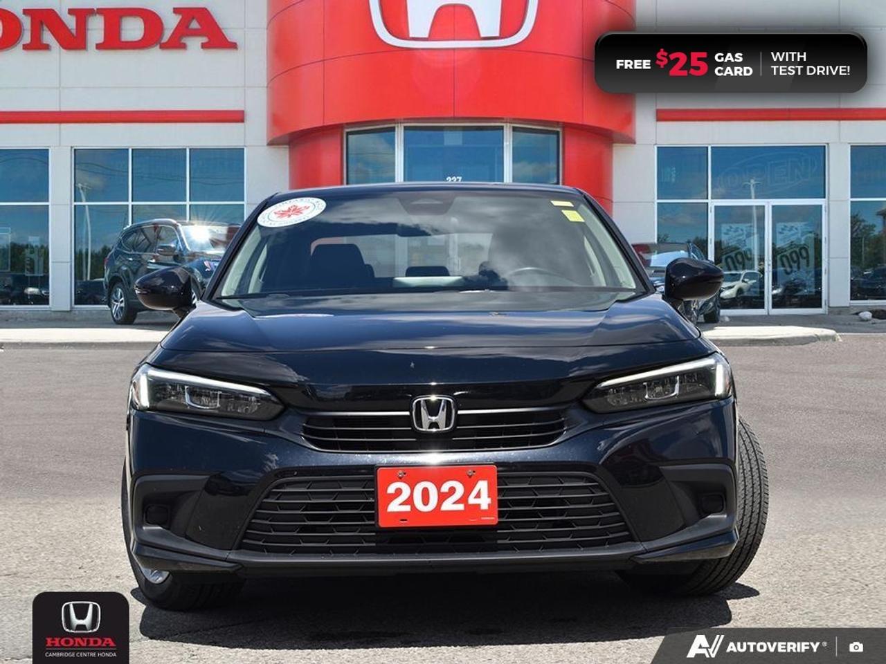 2024 Honda Civic EX HONDA SENSING TECHNOLOGIES | REARVIEW CAMERA | APPLE CARPLAY™/ANDROID AUTO™ Photo