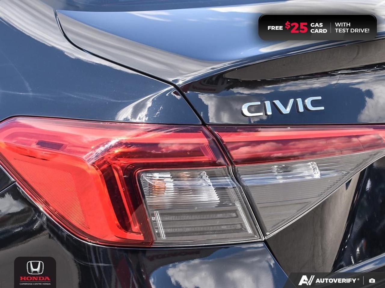 2024 Honda Civic EX HONDA SENSING TECHNOLOGIES | REARVIEW CAMERA | APPLE CARPLAY™/ANDROID AUTO™ Photo